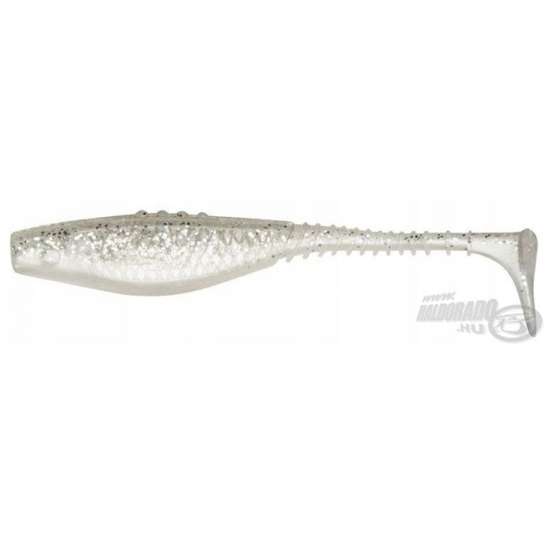 DRAGON Belly Fish Pro 7,5 cm - Pearl / Clear Silver Glitter