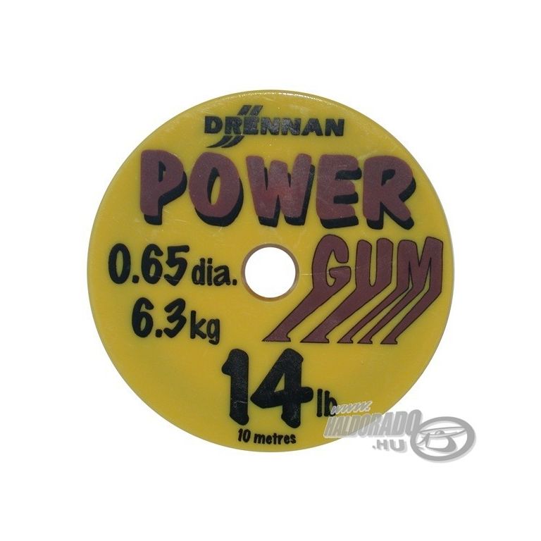 DRENNAN Power Gum - áttetsző