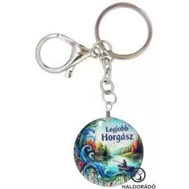 ECO Zenit Halas kulcstartó - Legjobb horgász 2 (üveg)