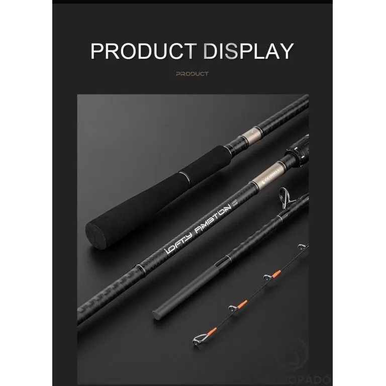 ECOODA Lofty Ambition Light Game 215H Casting horgászbot / 3