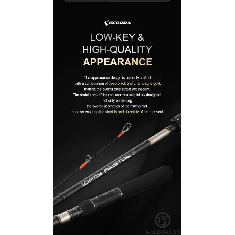 ECOODA Lofty Ambition Light Game 215MH Casting horgászbot / 5