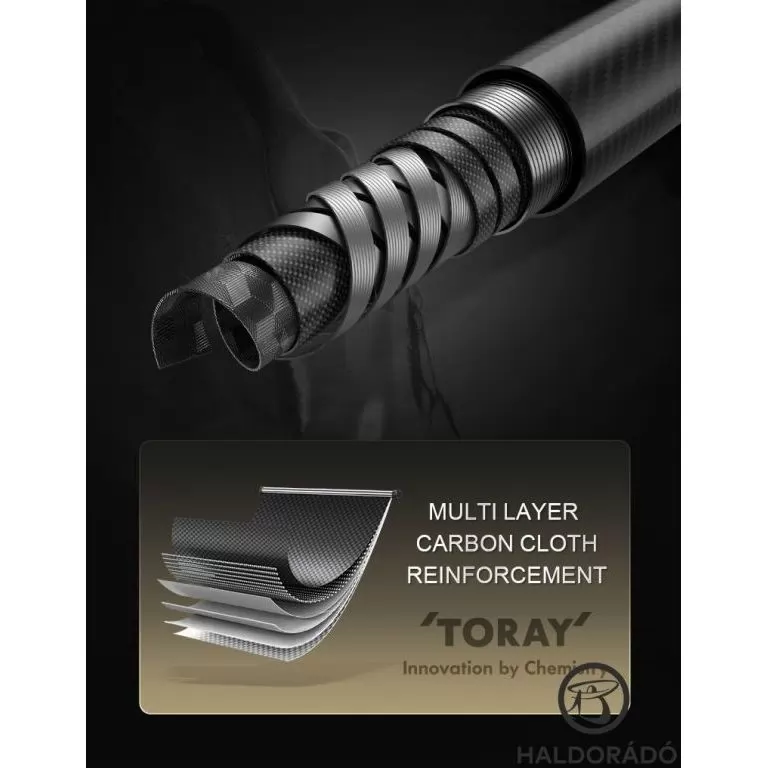 ECOODA Lofty Ambition Light Game 215MH Casting JIG-es, süllős horgászbot / 10