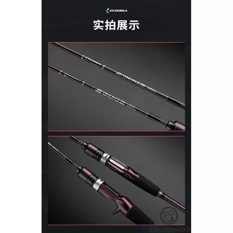 ECOODA Online E Light Jigging 185ML Casting nyéltoldós wobbleres balinos horgászbot / 9