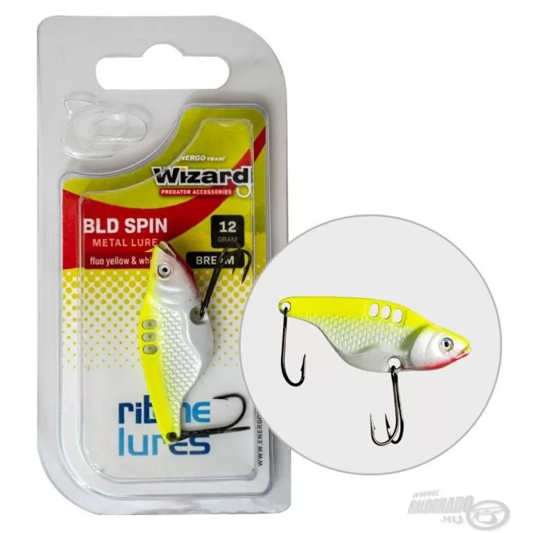 ENERGOTEAM Wizard BLD Spin Bream - fluosárga-fehér / 1