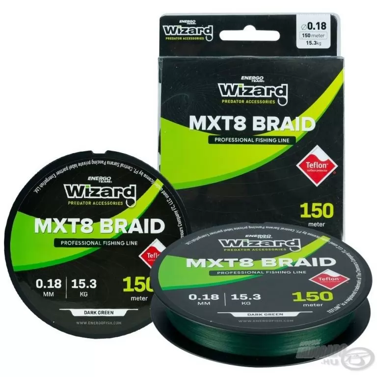 ENERGOTEAM Wizard MXT8 Braid 150 m - 0,10 mm / 1