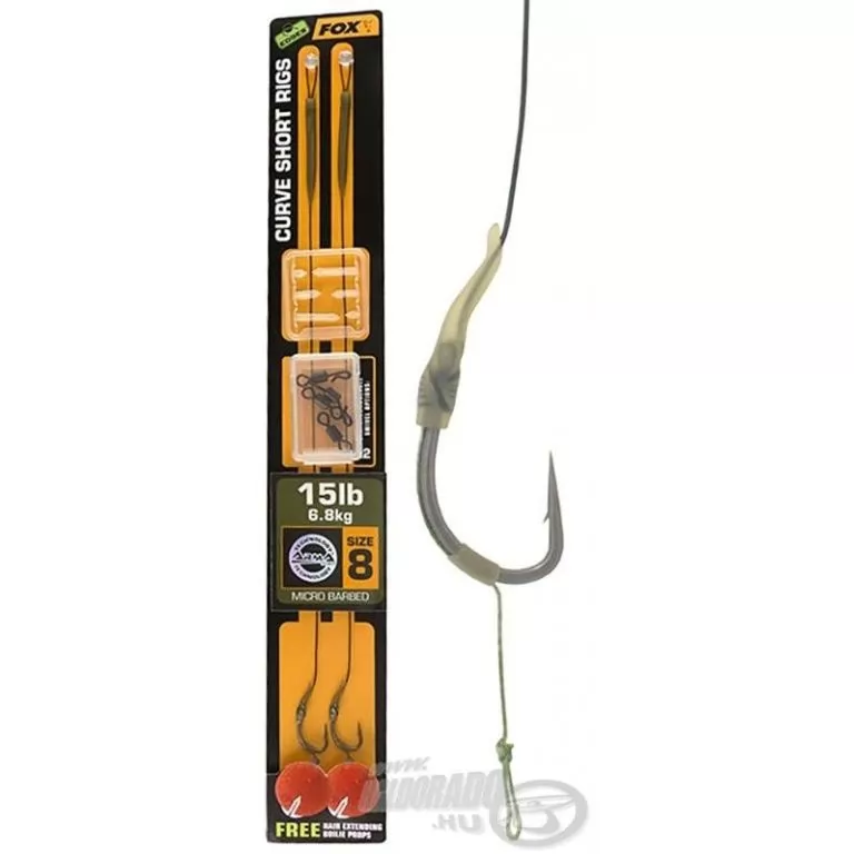 FOX Cruve Short Rig Green 15 Lbs - 8  / 2 db / 1