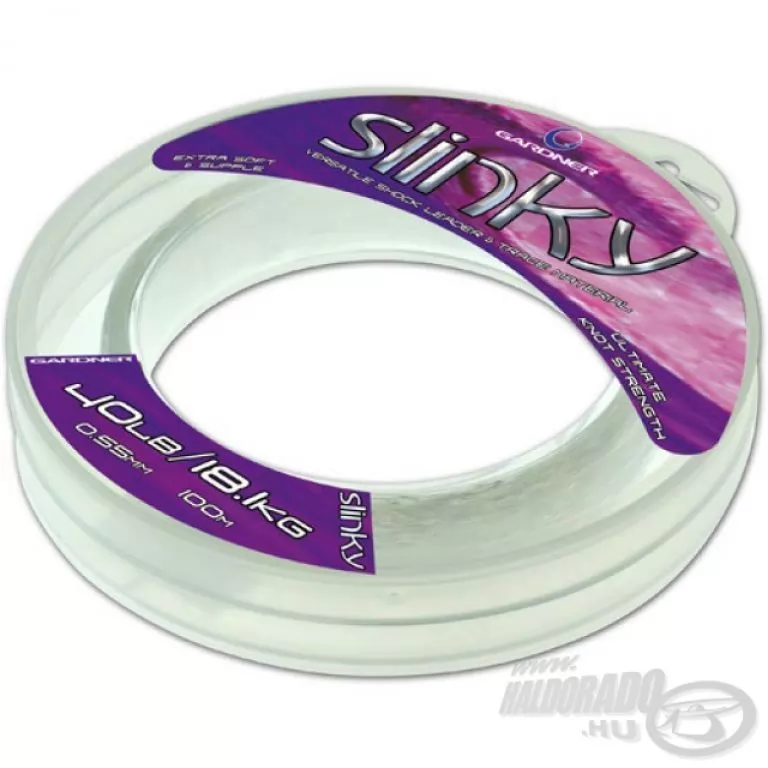 GARDNER Slinky Clear 50 Lbs 100 m / 1