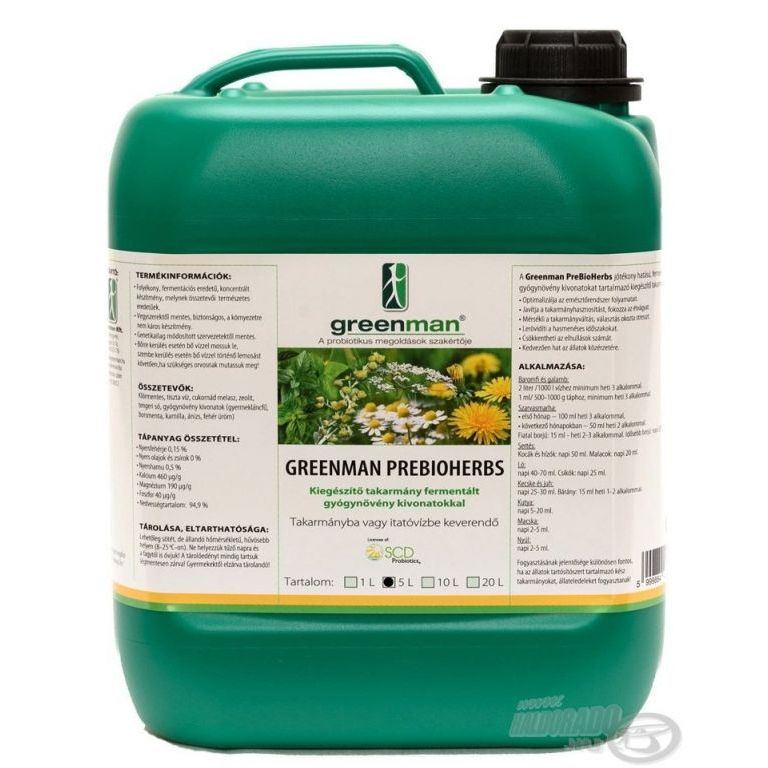 Greenman PreBioHerbs 5 L