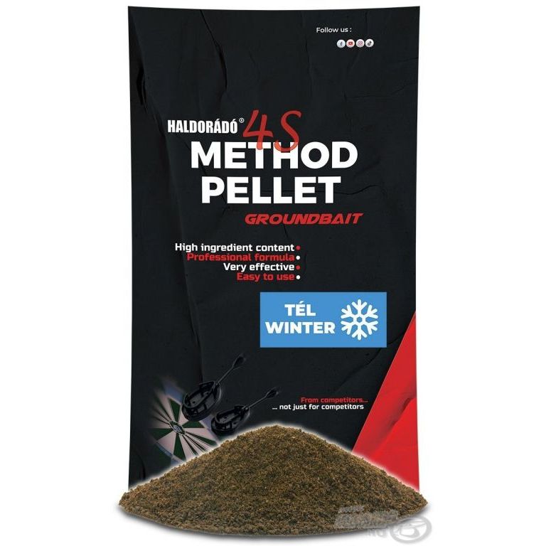 HALDORÁDÓ 4S Method Pellet Groundbait - Tél