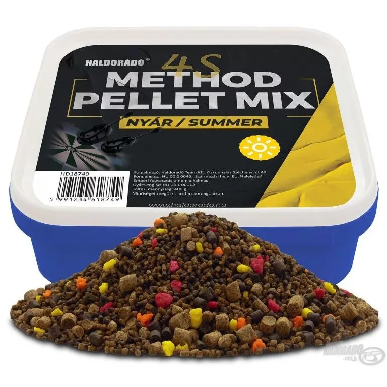 HALDORÁDÓ 4S Method Pellet Mix - Nyár / 1