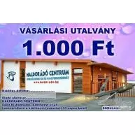 HALDORÁDÓ Ajándékutalvány 1000 Ft
