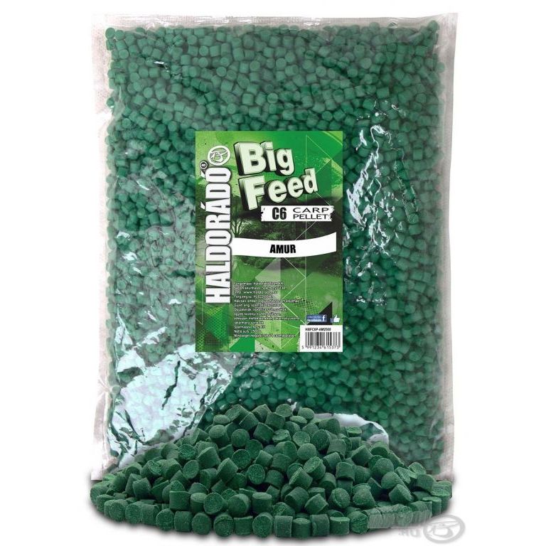 HALDORÁDÓ Big Feed - C6 Pellet - Amur 2 kg