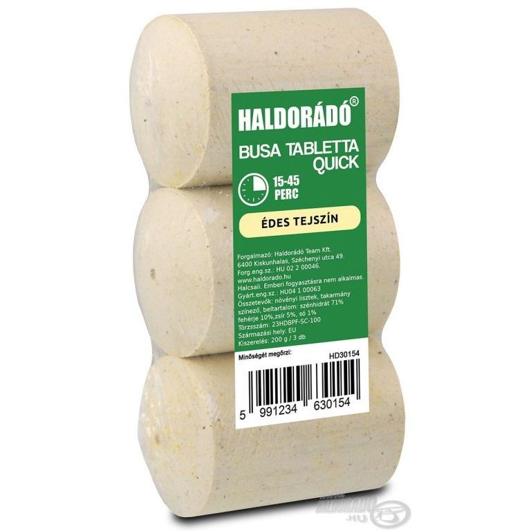 HALDORÁDÓ Busa tabletta Quick - Édes tejszín