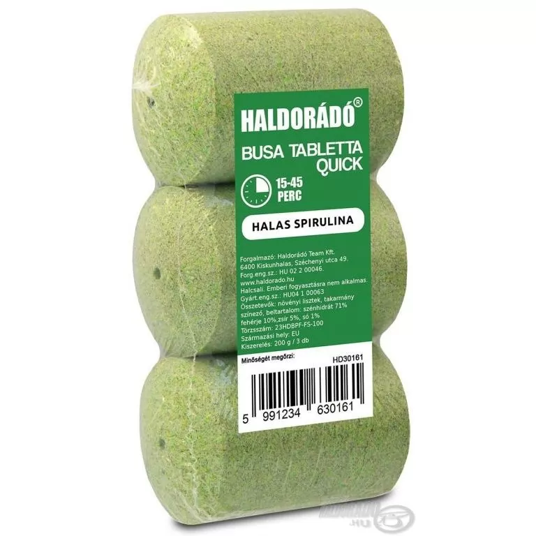 HALDORÁDÓ Busa tabletta Quick - Halas spirulina / 1