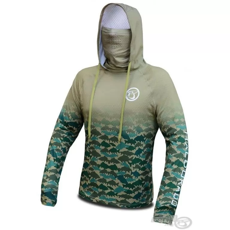 HALDORÁDÓ Camou Carp UPF 50+ Long Sleeve M / 1