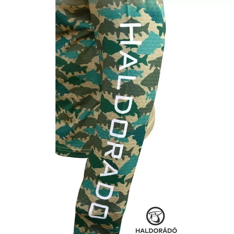 HALDORÁDÓ Camou Carp UPF 50+ Long Sleeve XXXL / 4