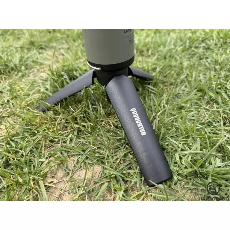 HALDORÁDÓ Camping akkumulátoros ventilátoros lámpa LED lámpával / 4