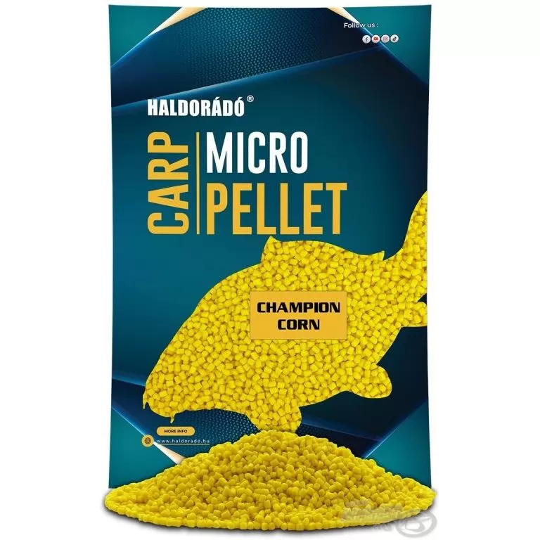 HALDORÁDÓ Carp Micro Pellet - Champion Corn / 1