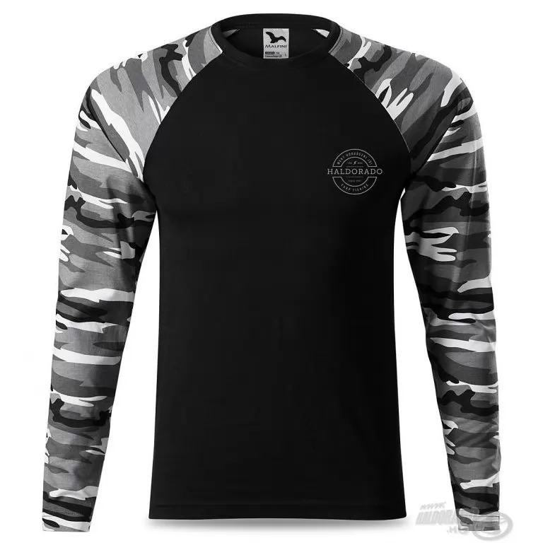 HALDORÁDÓ Carp Team Camouflage hosszú ujjú póló XL