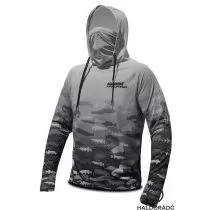 HALDORÁDÓ Catfish Black UPF 50+ Long Sleeve XL