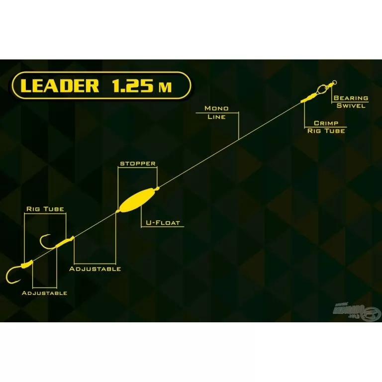 HALDORÁDÓ Catfish Rig 2 - Állítható U-float szerelék / 3