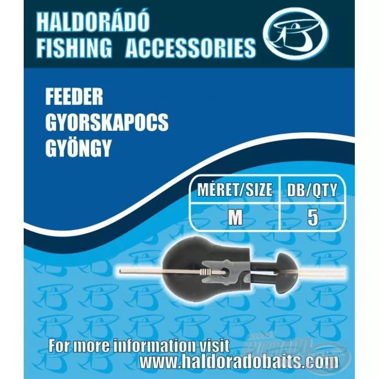 HALDORÁDÓ Feeder gyorskapocs gyöngy / 1