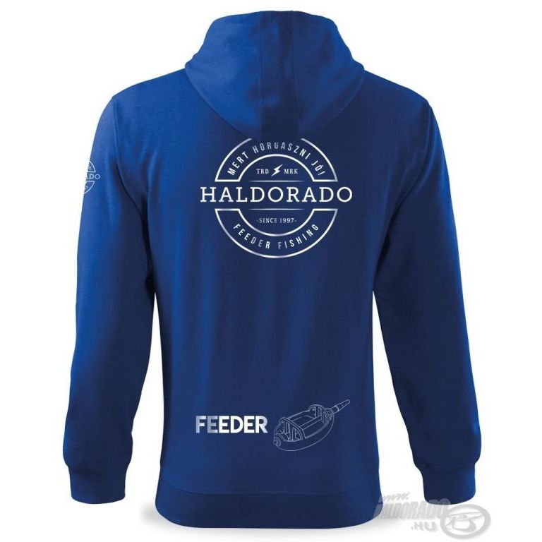 HALDORÁDÓ Feeder Team Trendy cipzáras pulóver L