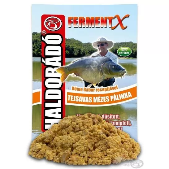 HALDORÁDÓ FermentX - Tejsavas Mézes Pálinka + Ajándék csali