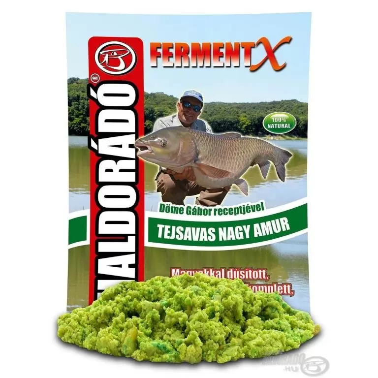 HALDORÁDÓ FermentX - Tejsavas Nagy Amur + Ajándék csali / 1