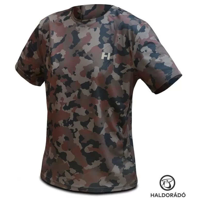 HALDORÁDÓ FES Tactical Tee Camo UPF 50+ XXL / 2