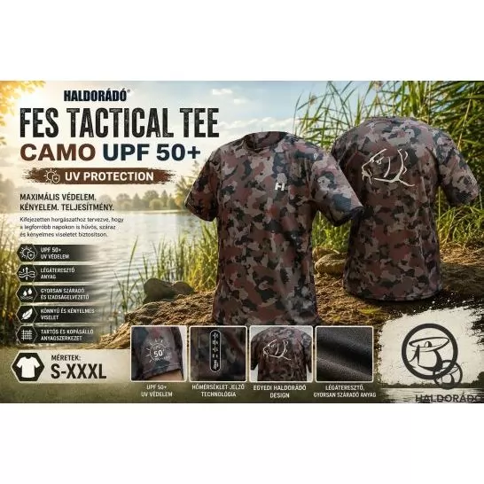 HALDORÁDÓ FES Tactical Tee Camo UPF 50+ XXXL termék kép