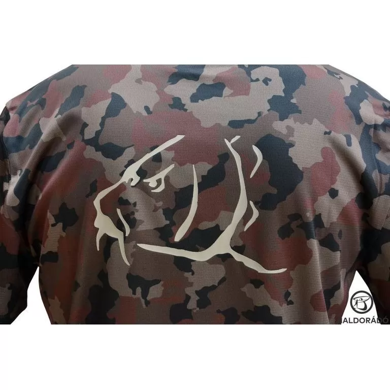 HALDORÁDÓ FES Tactical Tee Camo UPF 50+ XXXL / 3