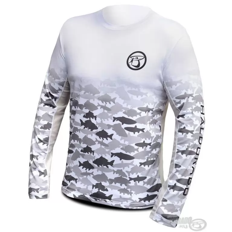 HALDORÁDÓ Grass Carp FISHING UPF 50+ Long Sleeve S / 1