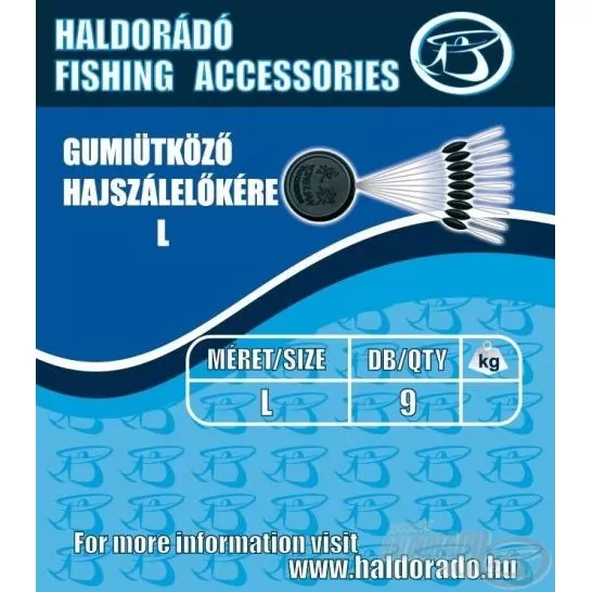 HALDORÁDÓ Gumiütköző hajszálelőkére - L