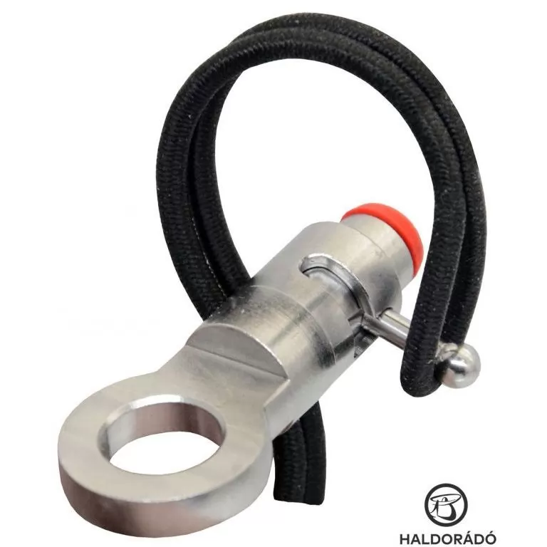 HALDORÁDÓ Inox Lock - atombiztos fém, gumis botrögzítő pánt / 2