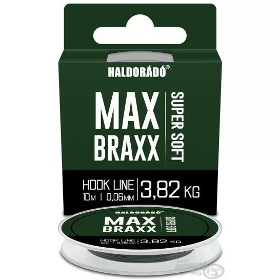 HALDORÁDÓ MAX Braxx - Super Soft Hook Line 0,06 mm
