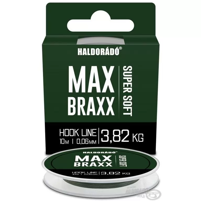 HALDORÁDÓ MAX Braxx - Super Soft Hook Line 0,06 mm / 1