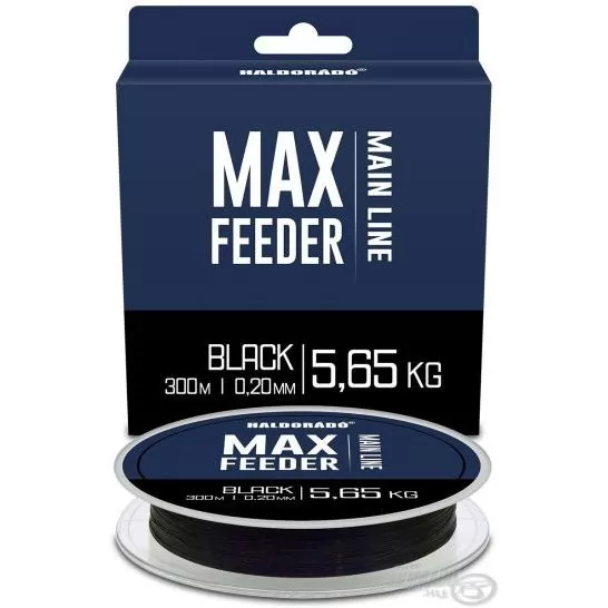 HALDORÁDÓ MAX Feeder Black 0,20 mm