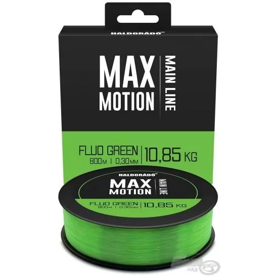 HALDORÁDÓ MAX MOTION CARP Fluo Green 0,30 mm / 800 m