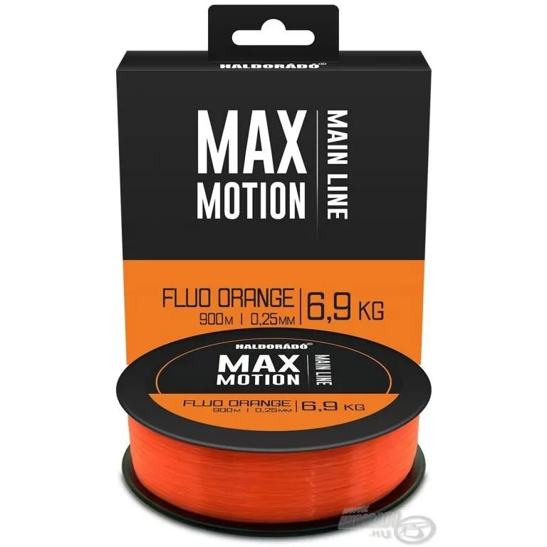 HALDORÁDÓ MAX MOTION CARP Fluo Orange 0,25 mm / 900 m / 1