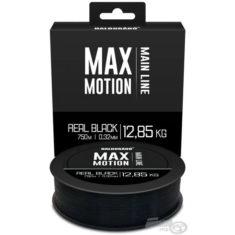 HALDORÁDÓ MAX MOTION CARP Real Black 0,32 mm / 750 m / 1