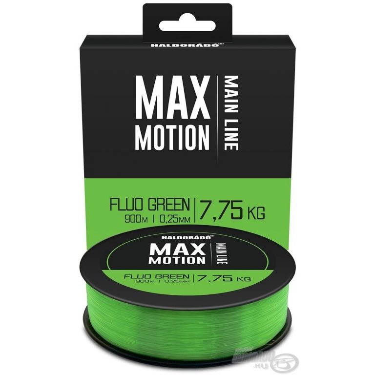 HALDORÁDÓ MAX MOTION Fluo Green 0,25 mm / 900 m