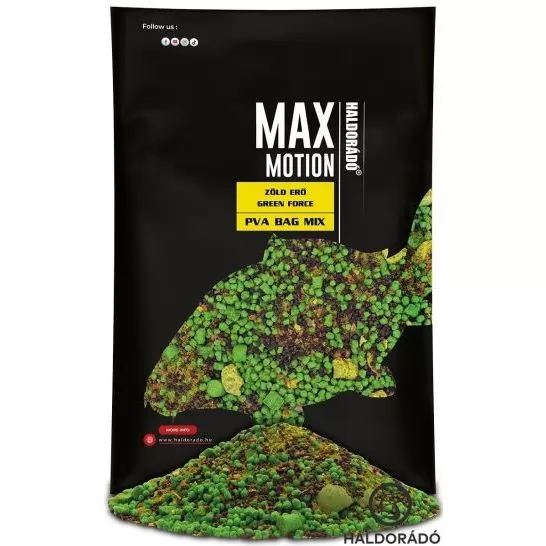 HALDORÁDÓ MAX MOTION PVA Bag Mix - Green Force