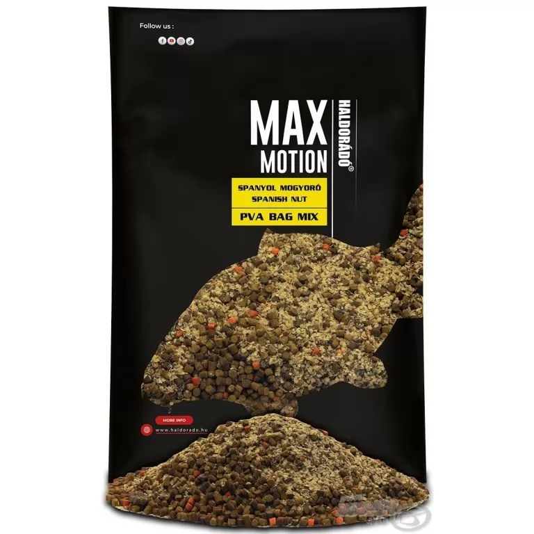 HALDORÁDÓ MAX MOTION PVA Bag Mix - Spanyol Mogyoró / 1