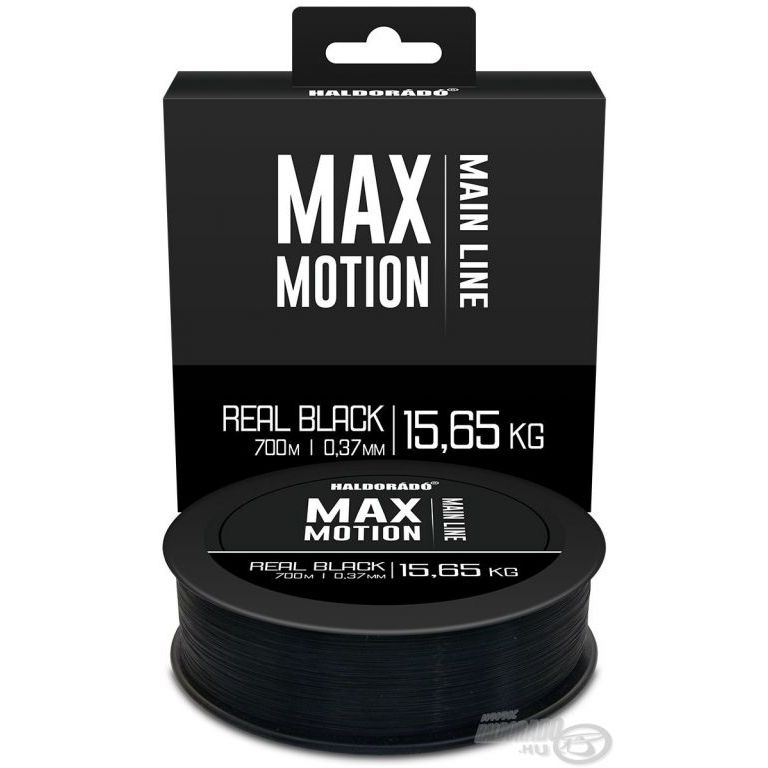 HALDORÁDÓ MAX MOTION Real Black 0,37 mm / 700 m