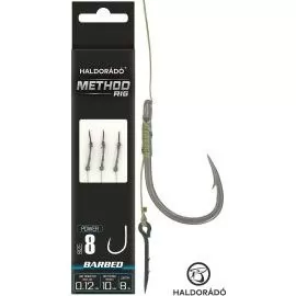 HALDORÁDÓ Method Rig 6 Braid 10 mm / Power 8 Barbed mikroszakállas horoggal termék kép