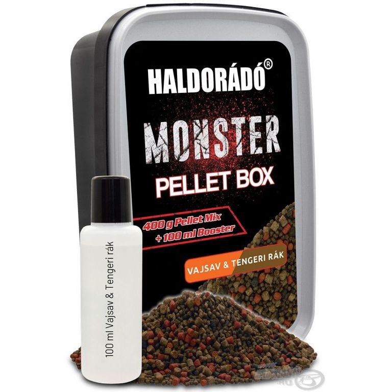HALDORÁDÓ MONSTER Pellet Box - Vajsav & Tengeri rák