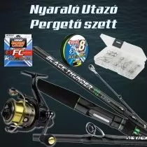 HALDORÁDÓ Nyaraló utazó pergető szett