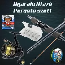 HALDORÁDÓ Nyaraló utazó pergető szett