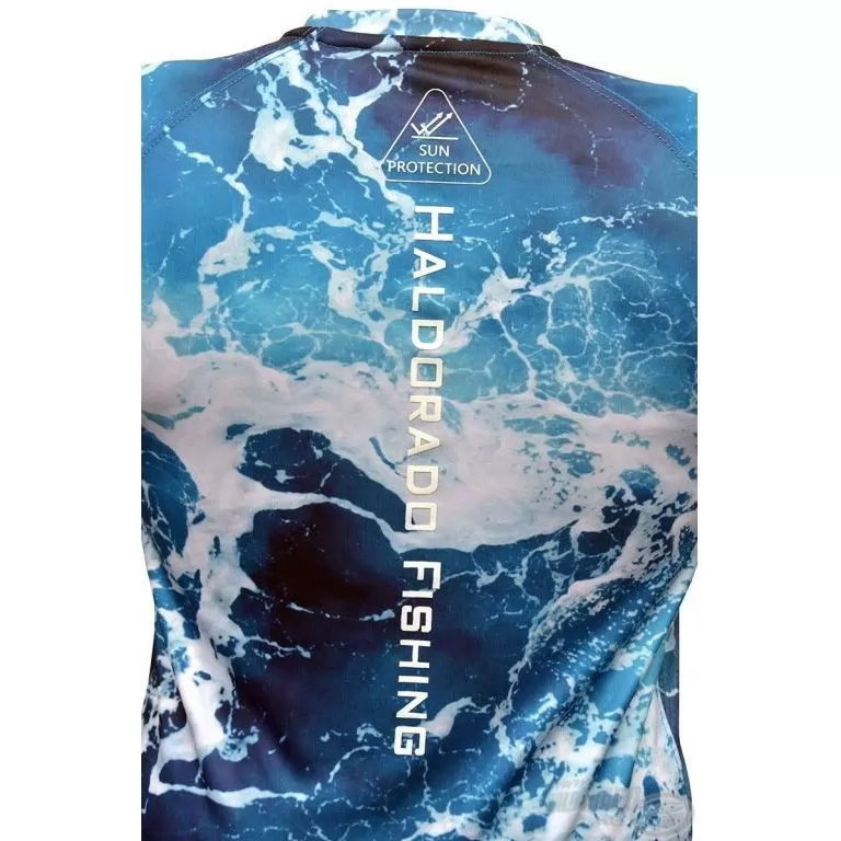 HALDORÁDÓ Nyári póló hosszú ujjú Camou Blue L / 2